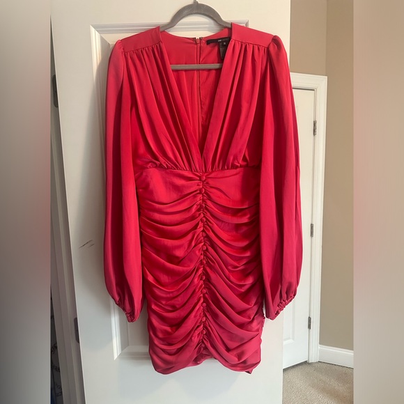 Pink Ruched Jay Godfrey Dress - Picture 3 of 4